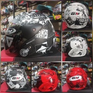 Helm GM EVO News Original Motif Koran Kaca Pelangi