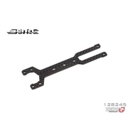 SNRC 1/10 M-128245 2.0MM GRAPHITE 2ND DESK UPPER DECK (REAR PART) - MTS T3M R3G R3C R3PRO R3