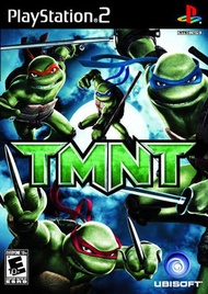 Ps2 เกมส์ TMNT แผ่นเกมส์ ps2