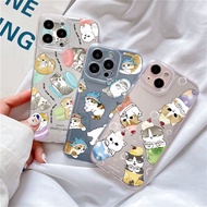 Mofusand Shark Cat Casing For OPPO Realme Note 60 50 C55 C53 C75 C71 C65 C67 C63 C61 C31 C35 C20 C21