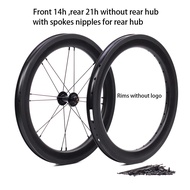 SILVEROCK ล้อคาร์บอน16 "1 3/8" 349เบรคขอบ6ความเร็วภายใน3X2ภายนอก SRF3 Hub สำหรับ Aline Cline Brom Pt