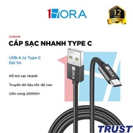 1HORA CAB249 USB-A to Type C fast charging cable - 1m long - Genuine