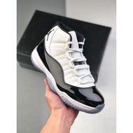 LJR BATCH Pure original version Air Jordan 11 Concord AJ11 new black and white re-engraved Jordan 11