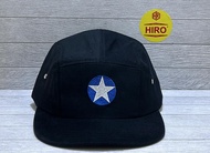 Topi Distro Pria/Topi Snapback Bordir Bintang 5panel New Model/Topi Hip-Hop Keren