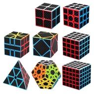 MoYu Meilong Carbon Fiber Cube 2x2x2 3x3x3 4x4x4 Pyramid Skewb SQ1 Megaminx Puzzle For Beginners and