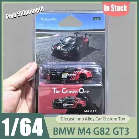 New In Stock The Chosen One 1:64 Bmw M4 G82 Gt3 Advan 77 Livery Limited Alloy Car Display Model For 