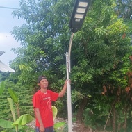 4 m spotlight pole, stainless steel