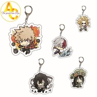 My Hero Academia Keychain Cartoon Characters Midoriya Izuku Bakugo Katsuki Todoroki Shoto