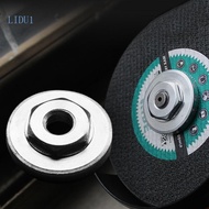 LIDU1 2Pcs Replace Angle Grinder Metal Pressure Plate Inner Outer Flange Nut Set Tools