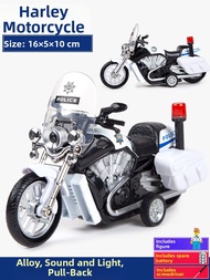 CHEZHI | Alloy Police Ambulance Sports Car Model Toys with Sound and Light