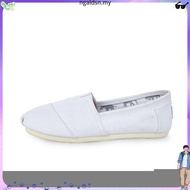 Toms Thomas Shoes Canvas Shoes Pure Color Flat Casual Couple kasut loafer Toms Shoes Slip on Shoes