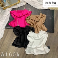 Super pretty two-piece chiffon blouse singlet woman tank top sleeveless top