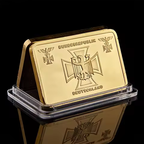 Deustche Bundesrepublik 1OZ Gold Bar Germany Commemorative Bullion Bar Collection Gifts