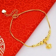 24k Gold Jewellery Anklet Gelang Kaki