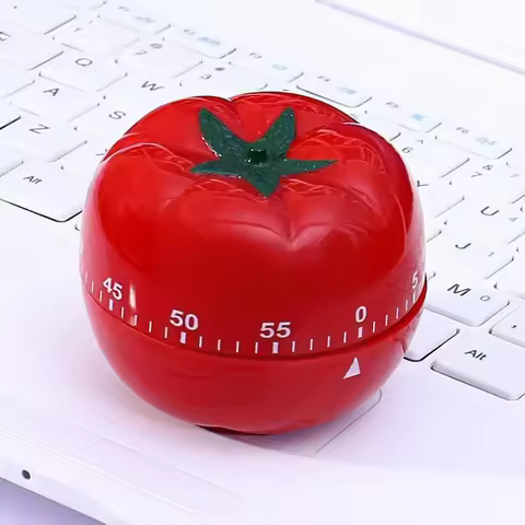Tomato Timer Electronic Kitchen Timer Reminder Pomodoro Mechanical Countdown Alarm Kitchen Cooking T