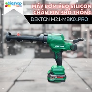DEKTON M21-MBK01PRO SILICON glue pump with universal M21 battery