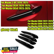 Mazda 3 BP CX-30 CX30 CX50 CX60 CX-60 CX80 CX90 MX-30 ABS Door Handle Cover Trims Protector Sticker