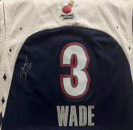 NBA Miami Heat All Star USA Dream Team Dwyane Wade 韋迪 Autographed Jersey Swingman Adidas 親筆簽名球衣 熱火 全明星 美國夢之隊