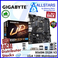 Gigabyte B560M-DS3H V2 / B560M DS3H V2 Intel LGA1200 Mainboard (Warranty 3years with Local Distribut