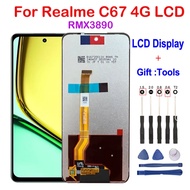 6.72''For Realme C67 4G LCD Display Touch Screen Digitizer Assembly Screen Replacement For Realme C6