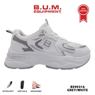 BUM Equipment Kasut Wanita BE99315/BE99316 Warna Hitam Putih/Kelabu Putih - Womens Shoe Sneakers Bla