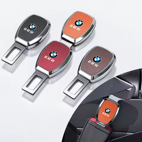 Zinc Alloy Car Seat Belt Clip Extender Safety Lock Buckle Plug For BMW E93 F10 F20 F30 F40 F15 F25 F