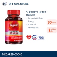Schiff MegaRed High-content Coenzyme CoQ10, 200mg, 90 Capsules 【EXP: 11 2027】