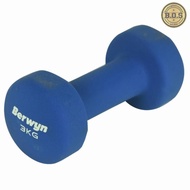 Ready Berwyn Dumbbell Neoprene 3 Kg Dumbbell Dumbbell barbell Dumbbell biru