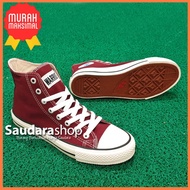 Sepatu Warrior Sparta Maroon HC / Warrior Sparta Marun High / Warrior