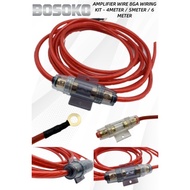 BOSOKO Amplifier Audio Cable Wire Car Kit (4m/5m/6m)