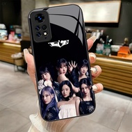 IVE design Tempered Glass Phone Case Cover For POCO F3 F4 F5 M6 4G X3 X4 GT X5 X6 X7 X7 X8 PRO 5G re