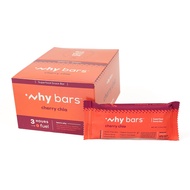 Why Bars, Superfood Protein Bar, Cherry Chia, 2.04 Ounce Bars (Pack of 12 Protein Bars) - Protein Ba