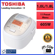 Toshiba 1.0L/1.8L Induction Heating Rice Cooker RC-DR10LSG/RC-DR18LSG