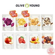 Olive Young Delight Project Freeze Dried Strawberry Low Calorie Korean Snacks
