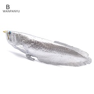 wanpanyu Freshwater Chinese Sturgeon Arowana Fish Simulation Model Toy Aquarium Decor