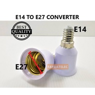 E14 To E27 LAMP HOLDER / LAMP SOCKET CONVERTER ADAPTOR / EXTENDER