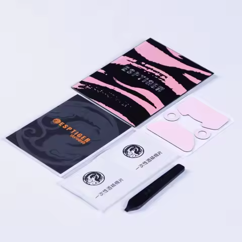 1 Pack Original Esptiger ICE V2 Mouse Skates For Razer Viper V4 PRO Mouse White Arc Esports PTFE Mic