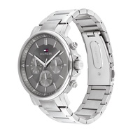 Tommy Hilfiger Tyson Le Silver Stainless steel Bracelet Analog Watch TH-1710604