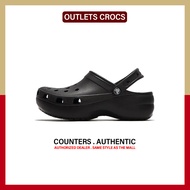 ใหม่และแท้ Crocs Classic Clog " Black " รองเท้าแตะ 206750 - 001 รับประกัน 1 ปี