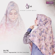 Aurany AJM 48 Square Hijab - Square Hijab - Patterned Hijab