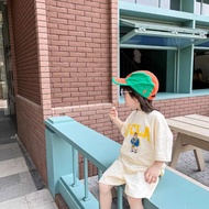 Kidly LOVE - UCLA bear UNISEX Children's Shirt And Pants Set 136rb1y/90: chest 28cm(LD). length 35cm