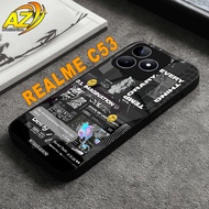 HP Realme C53 Glitter Softcase [AESTHETIC MOTIF] Casing Realme C53hp - Cellphone Protector - Cellpho