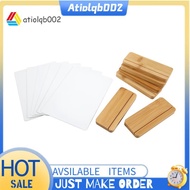 6 Pack Sublimation Photo Frames Blanks 5 X 7 Inch Heat Transfer Metal Picture Frames with Wood Base 