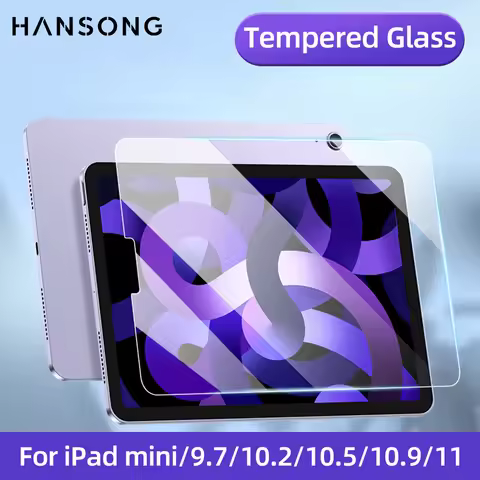 Tempered Glass For iPad 10th Gen For iPad Air11 13 M3 M2 A16 2025 Pro 11 Air 4/5/6 Screen Protector 