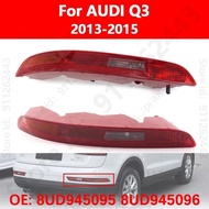 For 2013-2015 Audi Q3 Red Car Rear Bumper Tail Light Reverse Lamp with Bulbs 8U0945096 8U0945095 8UD