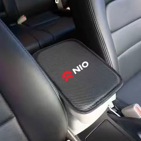Voor Nio Es6 Ec6 Es8 Es7 Et5 Et7 Ep9 Eve Car Central Armrest Dust Proof Storage Box Cover Pad Auto I