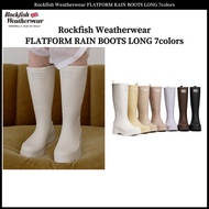 Rockfish Weatherwear FLATFORM RAIN BOOTS LONG 7colors