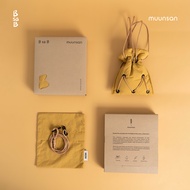 BsaB x Muunsan Scent Sachet Bag Set เซ็ตกระเป๋าสีเหลือง จะมาคู่กับกลิ่น Passion Fruit