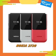 Nokia 2720 GSM โทรศัพท์มือถือ 2G โทรศัพท์ฝาพับสองการ์ด