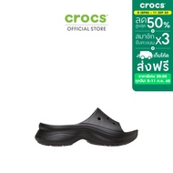 CROCS รองเท้าแตะผู้หญิง BAE SLIDE รุ่น 211108-001 - BLACK